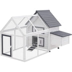 Chicken Coop with Detachable Run