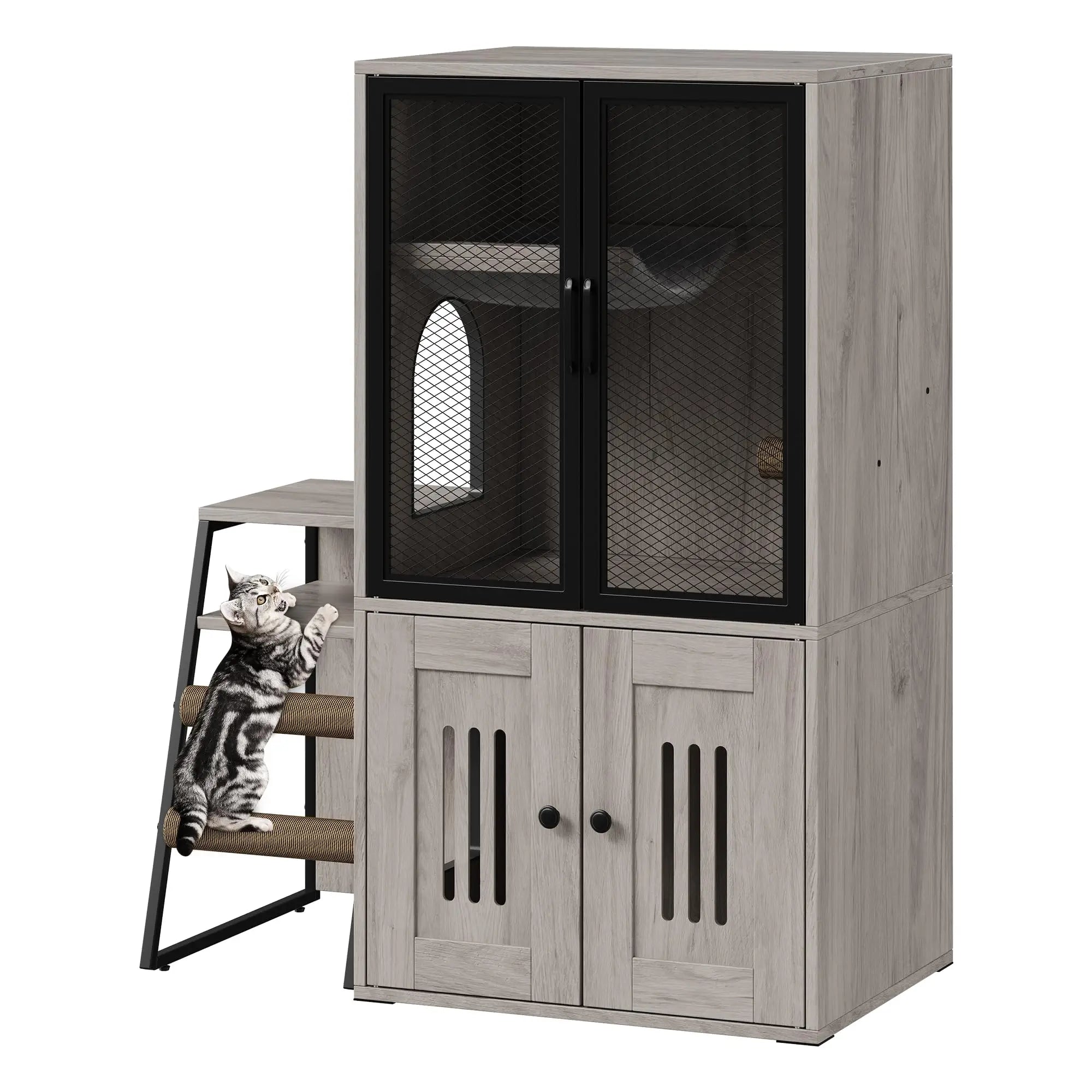 Cat Litter Box Enclosed