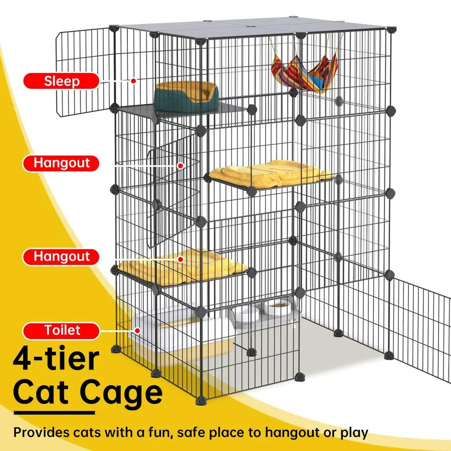 4Tier Large Cat Enclosures