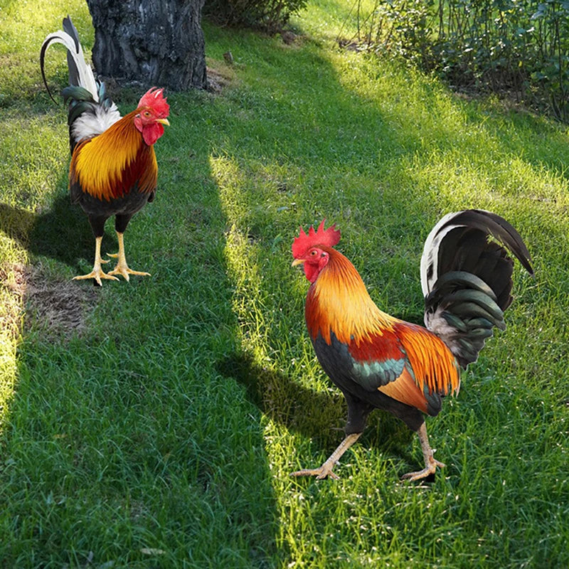 Garden Rooster Statue