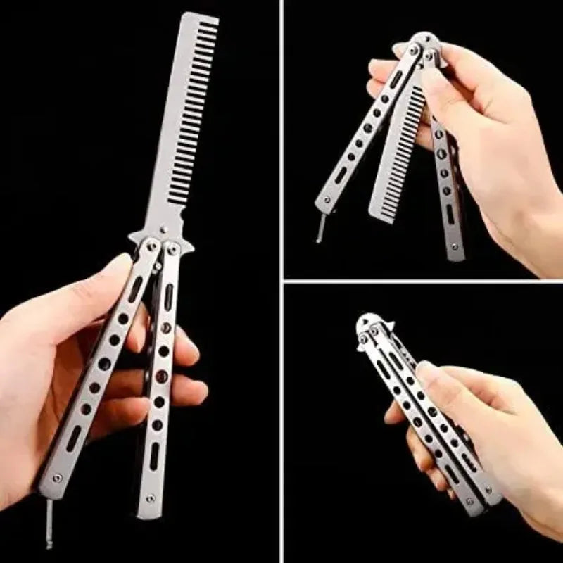 Foldable Comb Stainless Steel