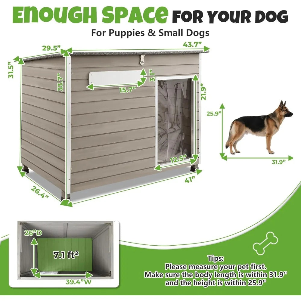 Large Wooden Dog House
