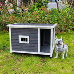 Wooden Puppy Kennel