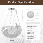 Bird Nest Chandelier LED
