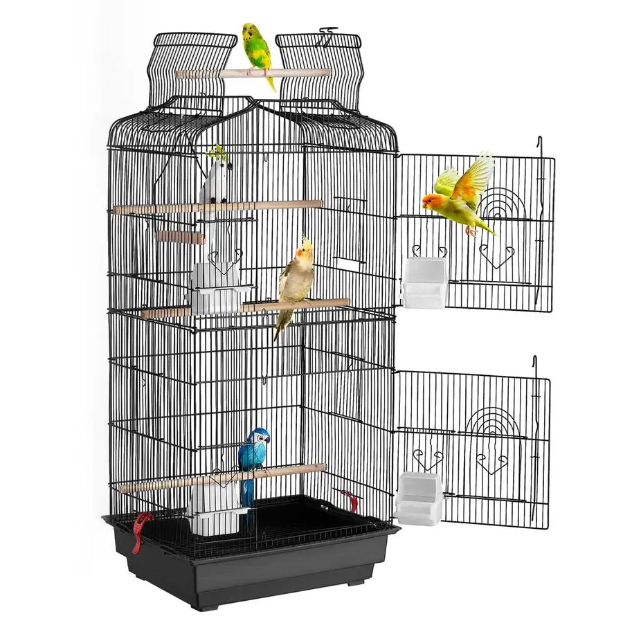 41 in Open Top Large Parrot Cage