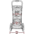 Pet Gear No-Zip AT3 Pet Stroller for Cats/Dogs