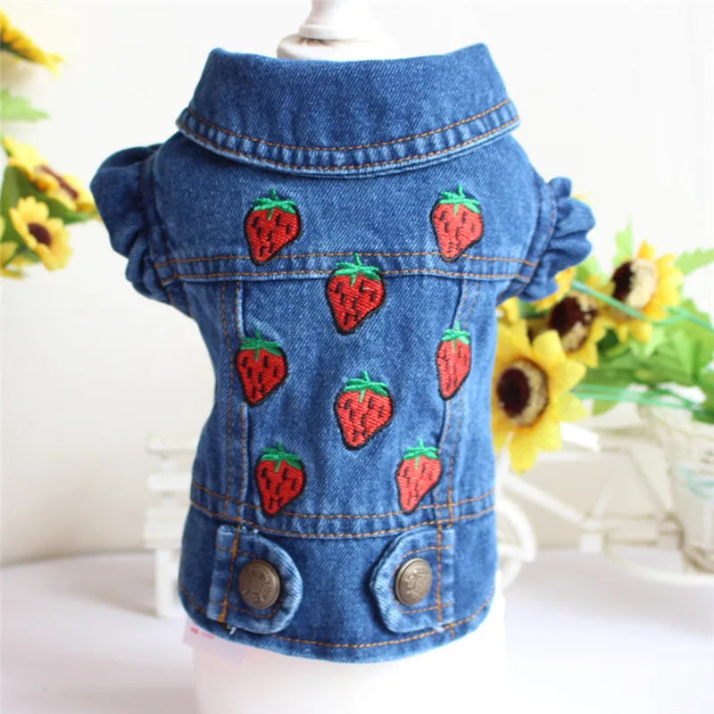 Denim Dog Clothes