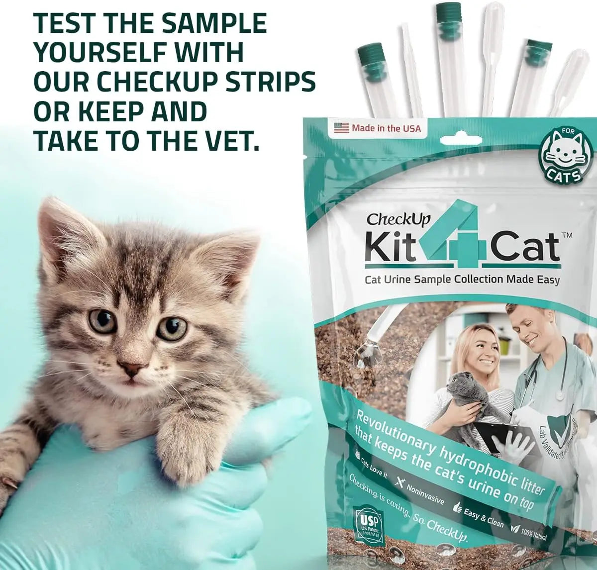 Cat Litter for Urine Collection