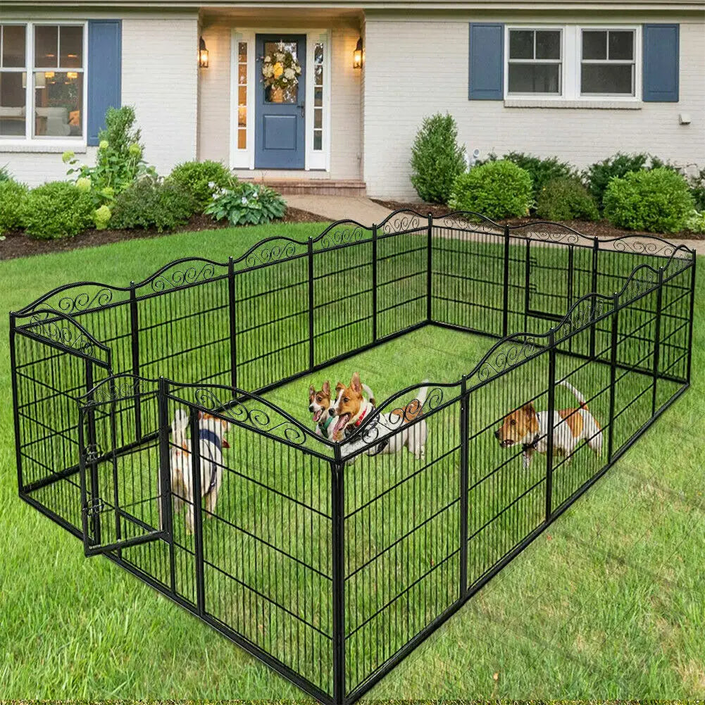 Metal Dog Playpen, Foldable