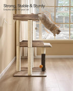 Modern Cat Tree for Large Indoor Cats