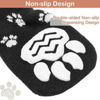 4pcs  Anti-Slip Dog Socks