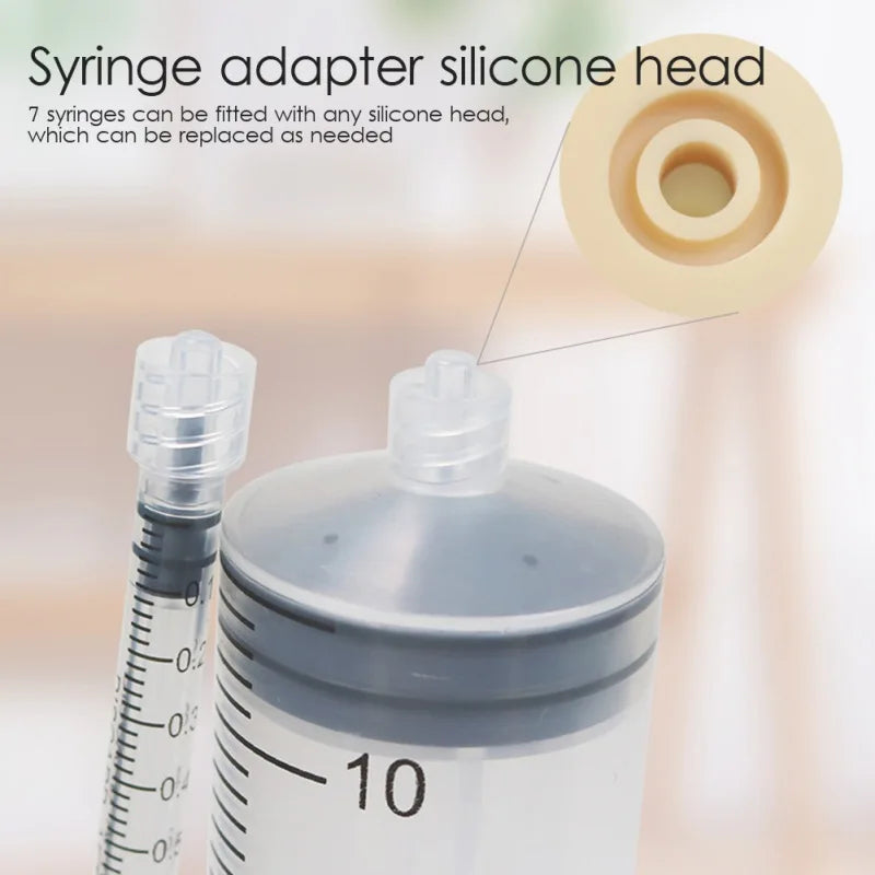 Pet Nursing Nipple with Syringe 2-pcs