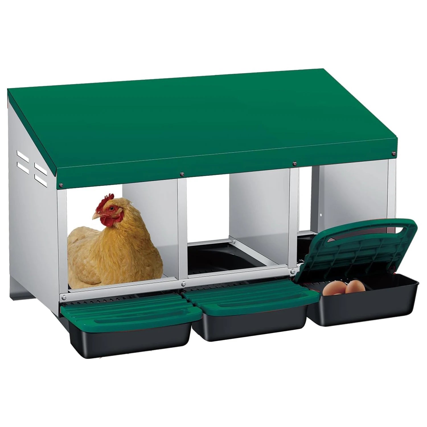 Chicken Nesting Box Automatic Roll-Out Egg