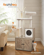 Cat Tree/Litter Box Enclosure
