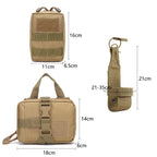 Dog Tactical Bags Set