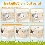 Parakeet Nesting Box