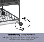 2-Tier Small Animal Cage with Pan
