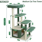 Wood Cat Tree Tower