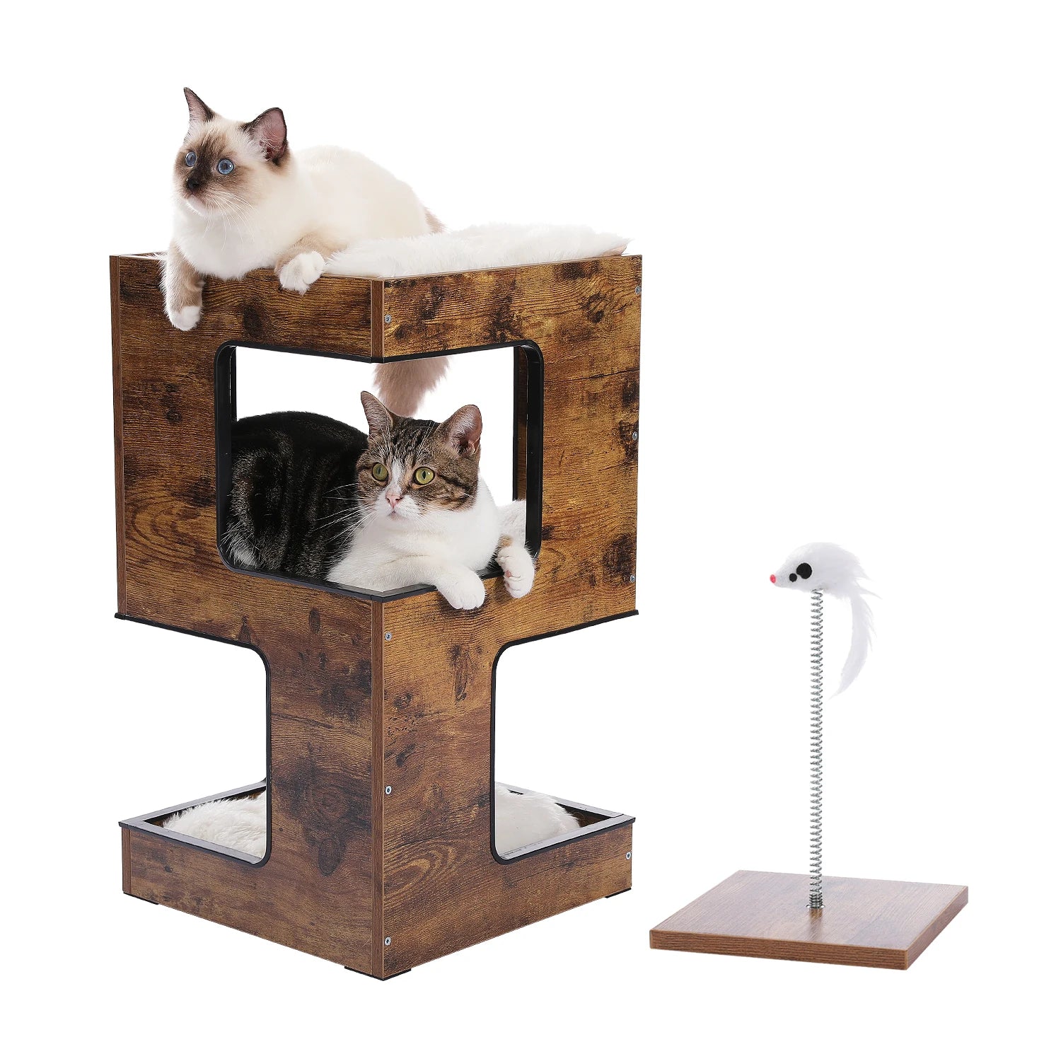 Wood Cat Condo House