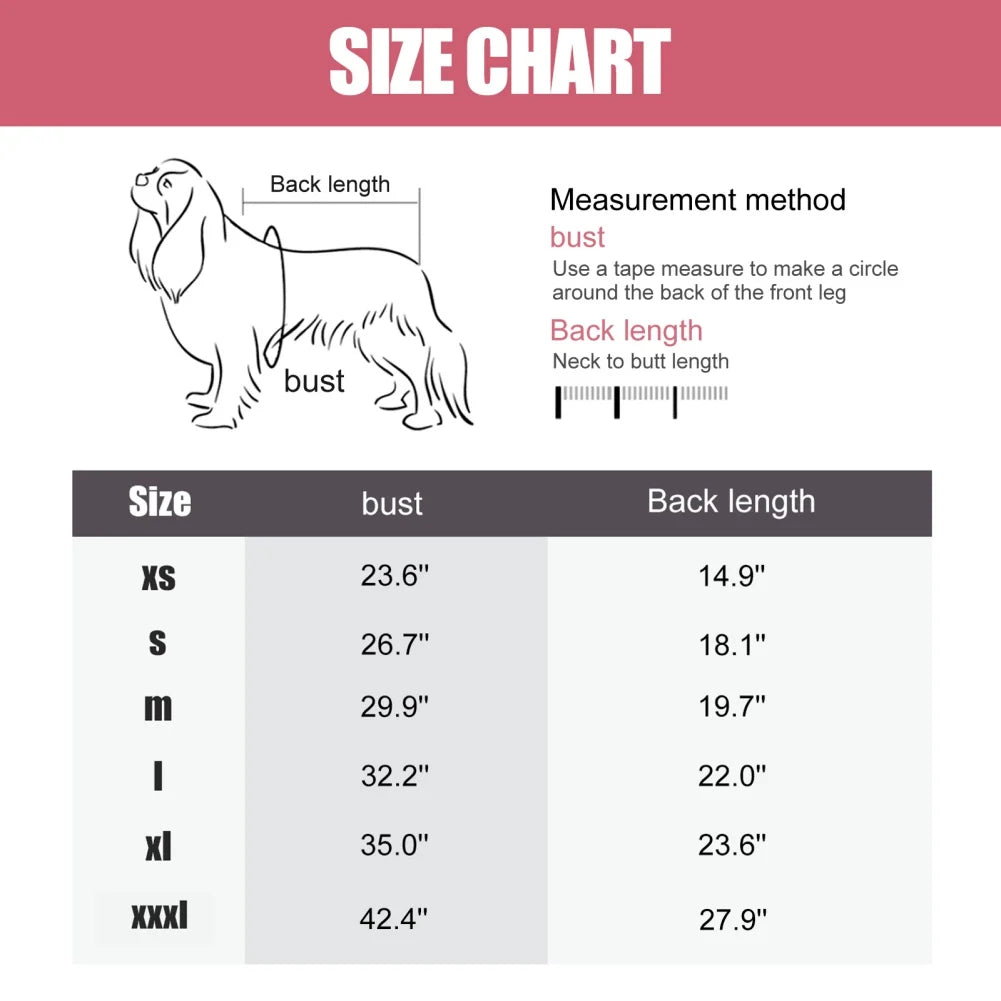 Dog Jumpsuit Warm Fleece