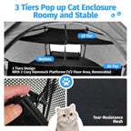 Cat Enclosure Pop up Cat Tent