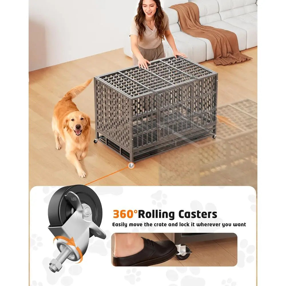 Heavy Duty Indestructible Dog Crate