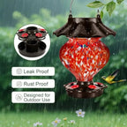 Solar Hummingbird Feeder