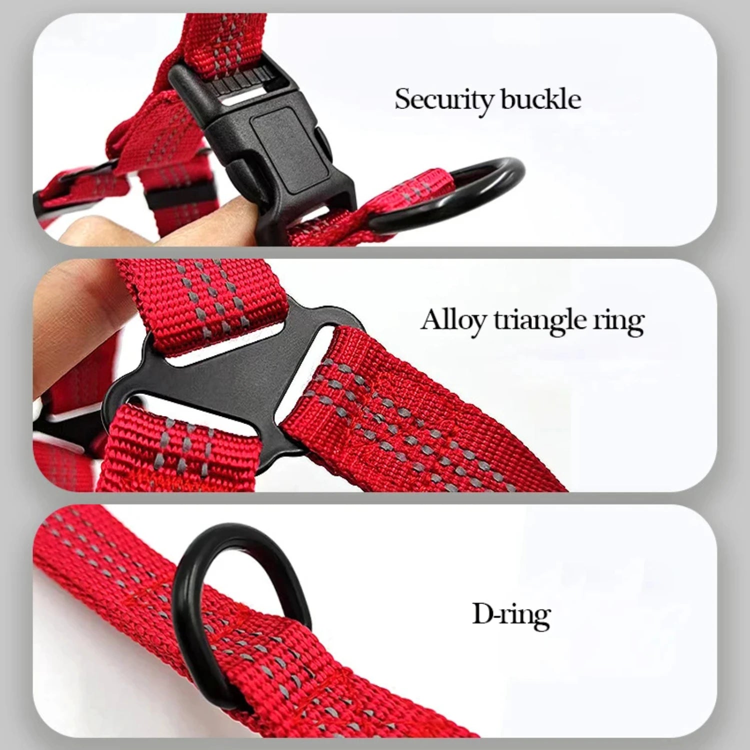 Adjustable Dog Y Harness S/M/L