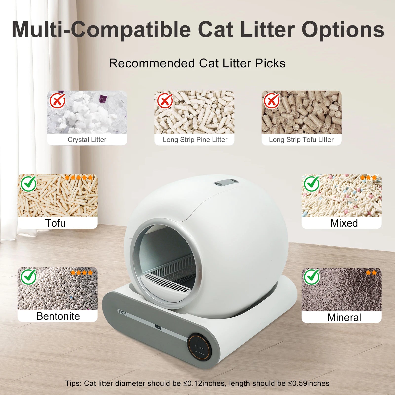Self Cleaning Cat Litter Box