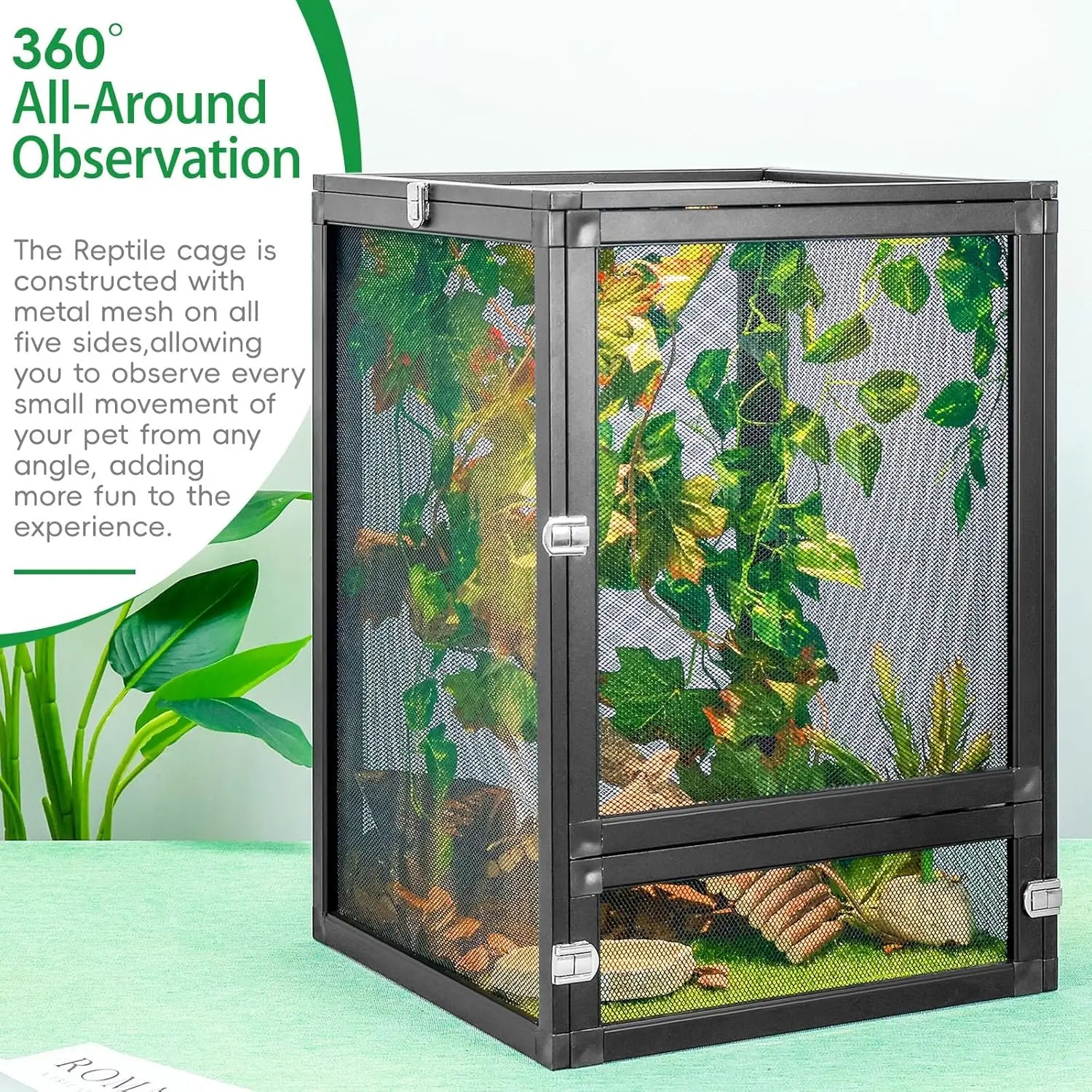 13 Gal Foldable Reptile Cage