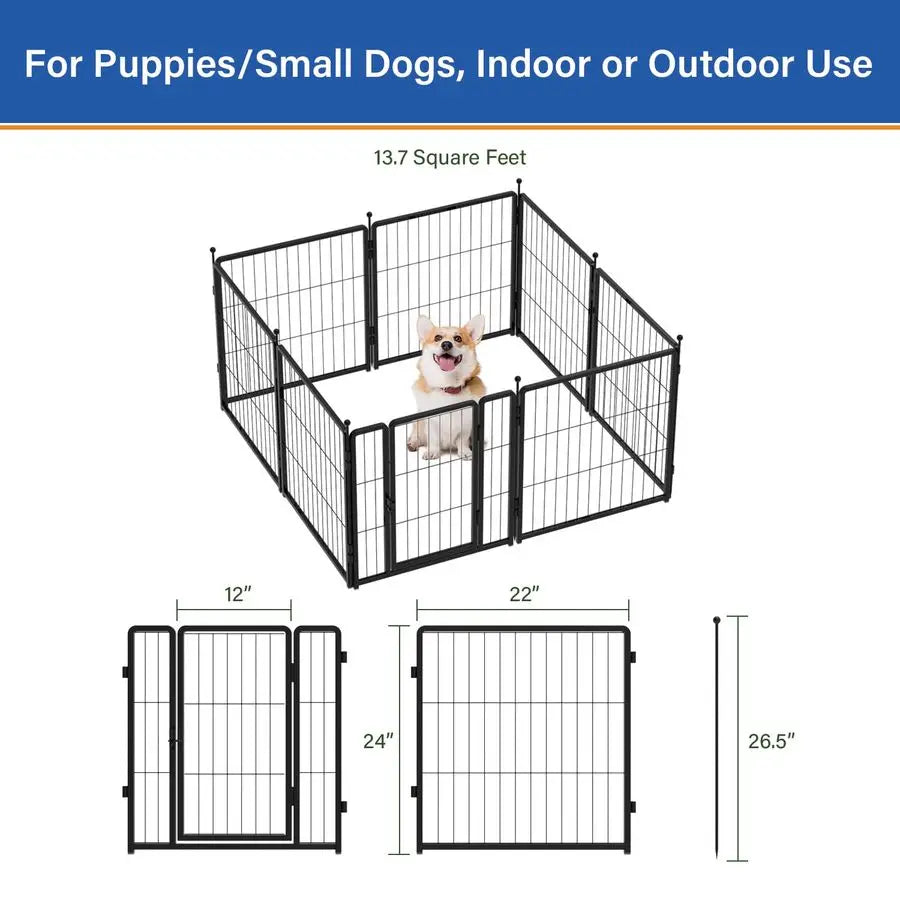 Playpen 24" 8 Panels