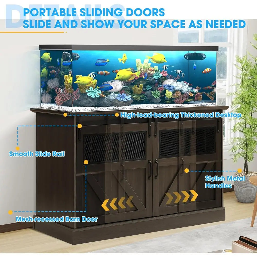 Heavy-Duty 55-75 Gallon Aquarium Stand