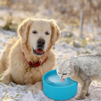 Outdoor Thermal Pet Bowl 3.2 L Heated Dish