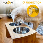 Bamboo Raised Dog Bowl