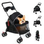 Dog Cat Stroller Outdoor Travel