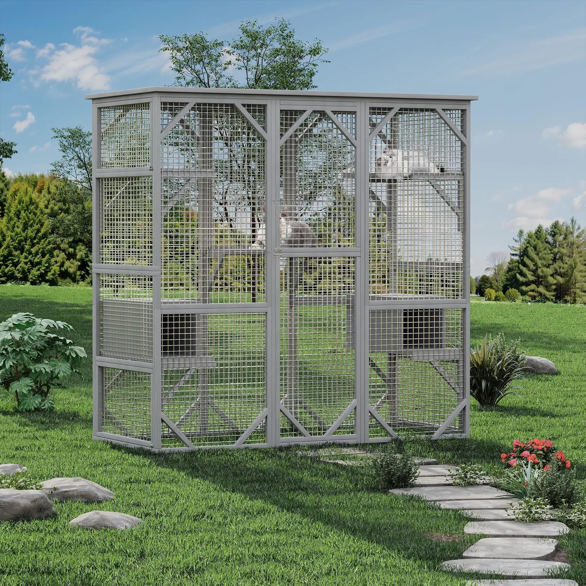 Extra Large Cat Enclosure
