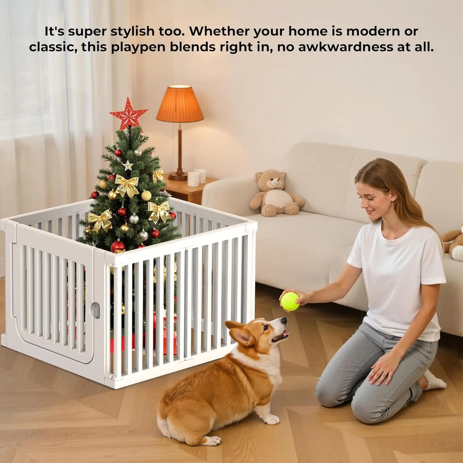 Expandable Pet Playpen