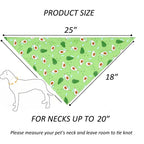 Dog Bandana Fruit Floral Spring