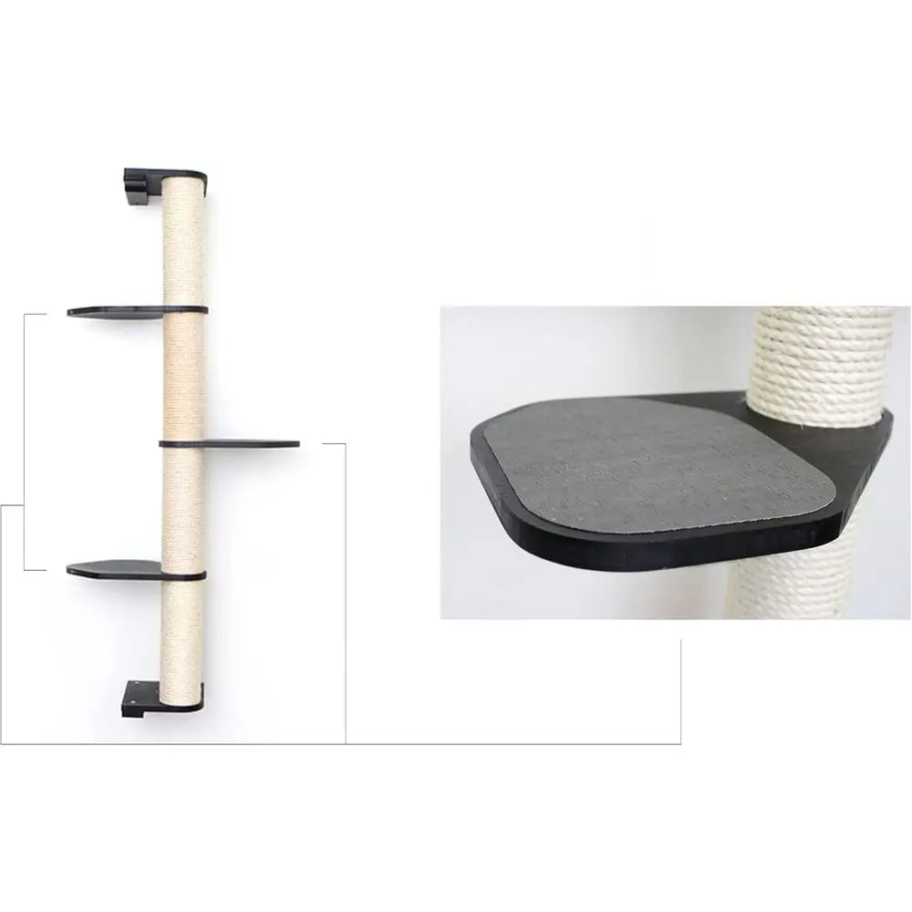 Bamboo & Sisal Cat Wall Scratcher