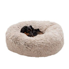 Round Calming Donut Dog Bed