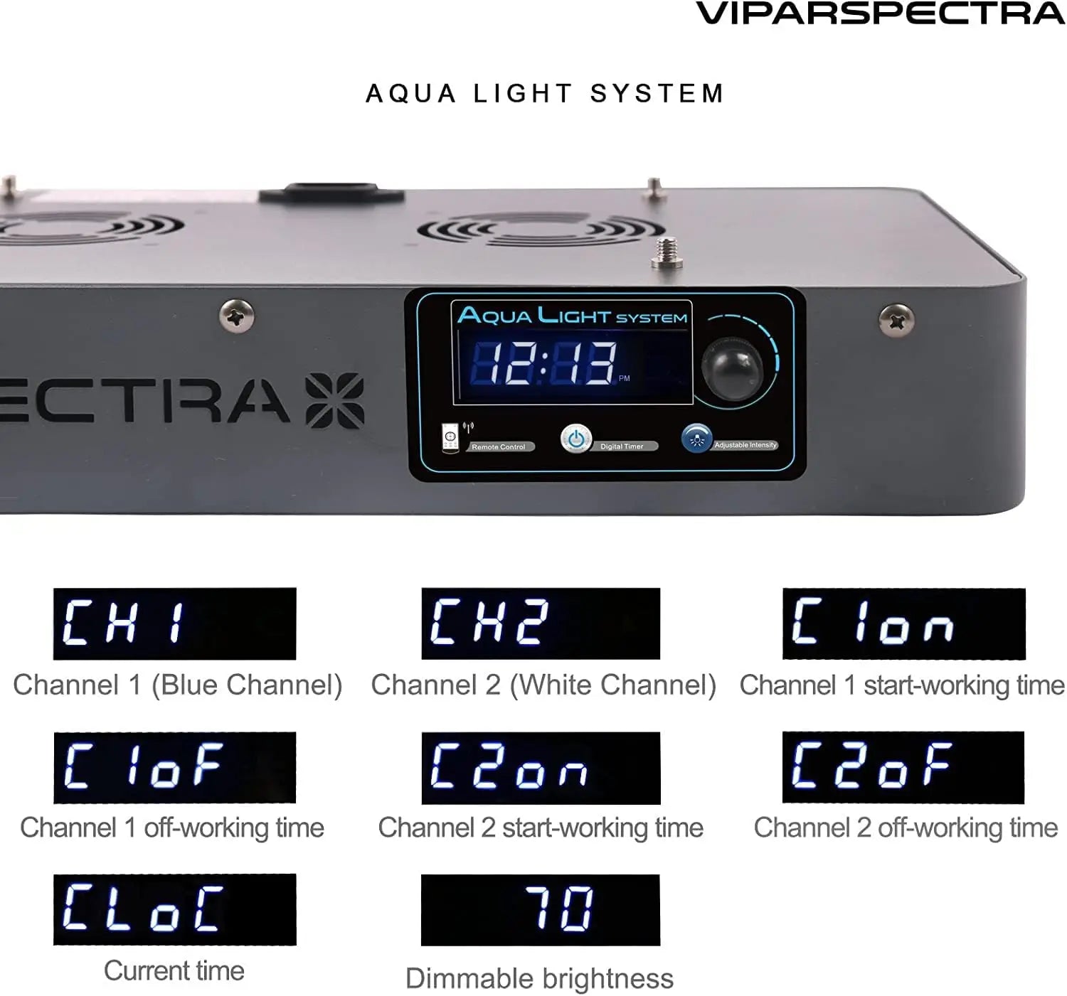 LED Aquarium Light Dimmable Full Spectrum