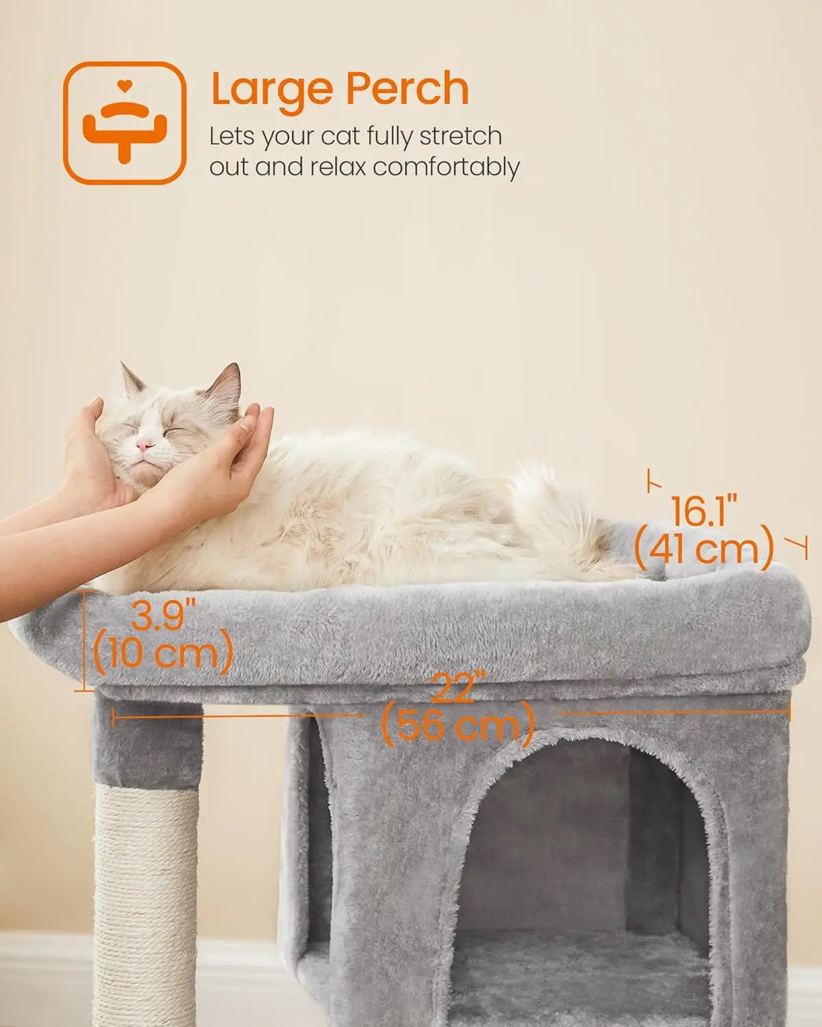 33.1-Inch Cat Tower