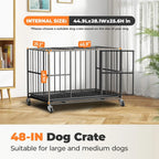 48 Inch Heavy Duty Dog Crate