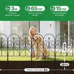 Garden Fence Rustproof Metal