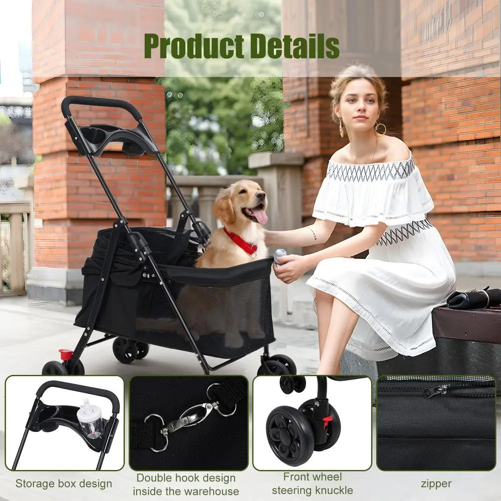Stroller for Medium Small Pets