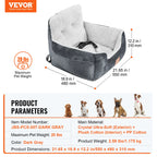 Booster Seat on Car for M/L Dog