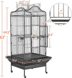 XL Bird Cage 63'' Open Play Top