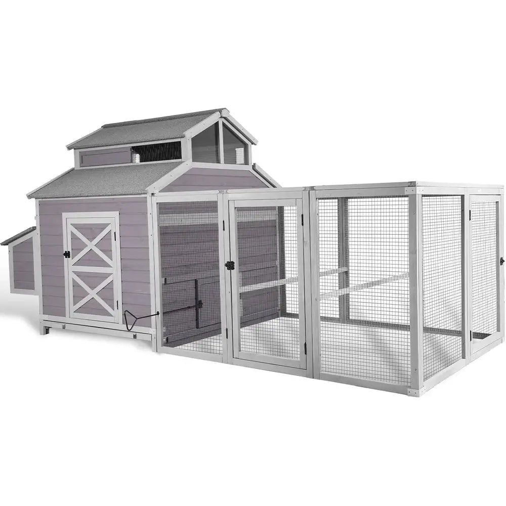 Large Wooden Chicken Coop