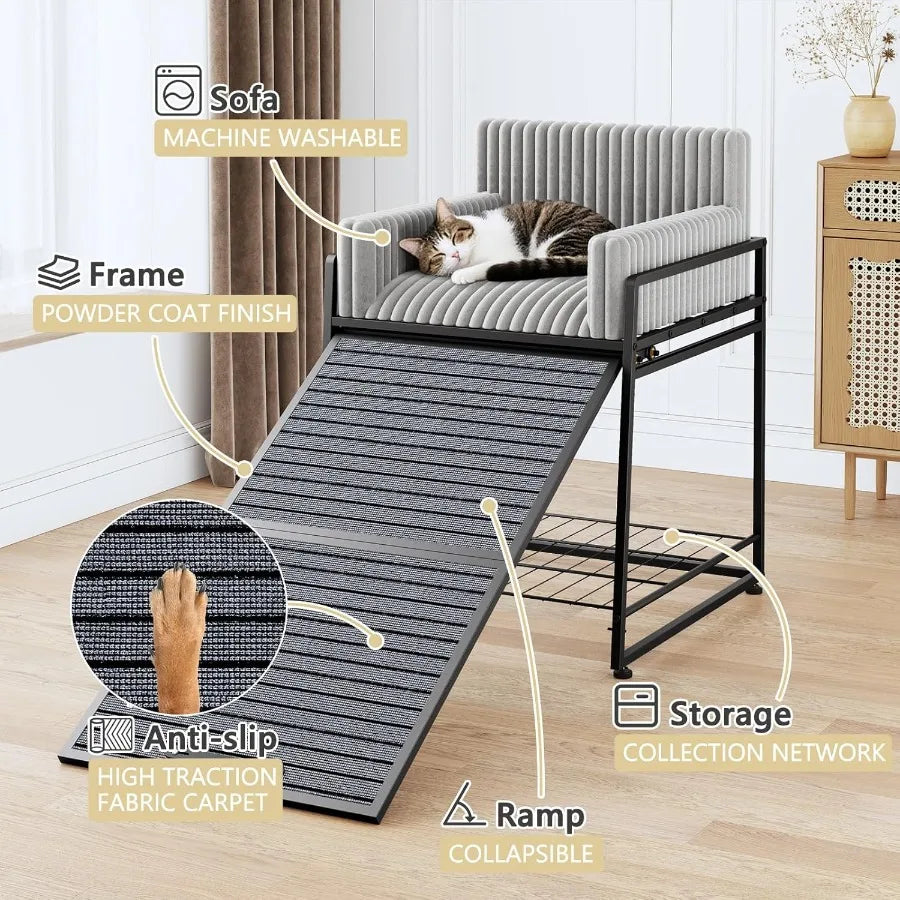 Folding Pet Stairs Ramp/Seat