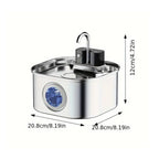 Stainless Steel Wireless Water Fountain